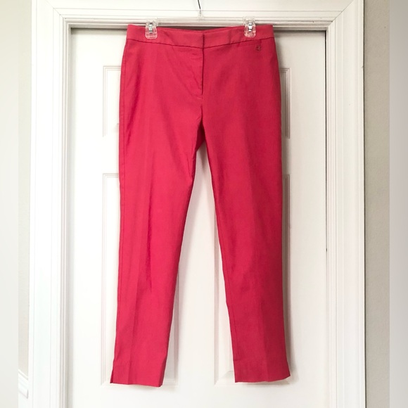 NWT Calvin Klein Coral Skinny Vented Hem Pants - Picture 4 of 16